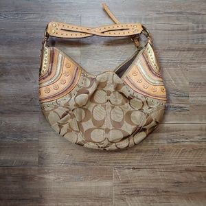 Coach purse and matching wallet